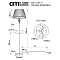 Торшер Citilux CL402933T